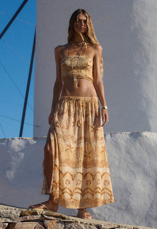 Mermaid Cove Midi Skirt