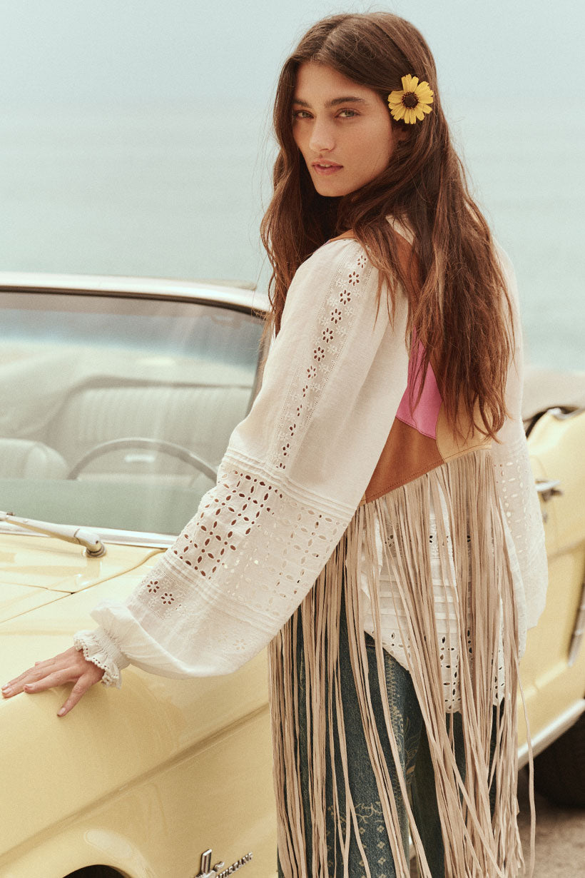 Love in the Afternoon Lace Blouse