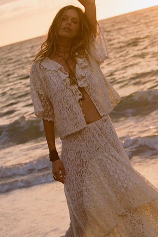 Lux Lisbon Lace Blouse