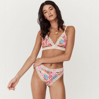 Painter's Garden Lace Brief