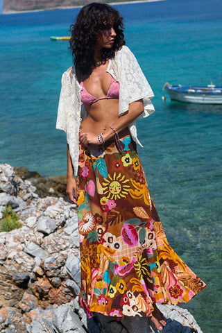 Birth of Venus Maxi Skirt